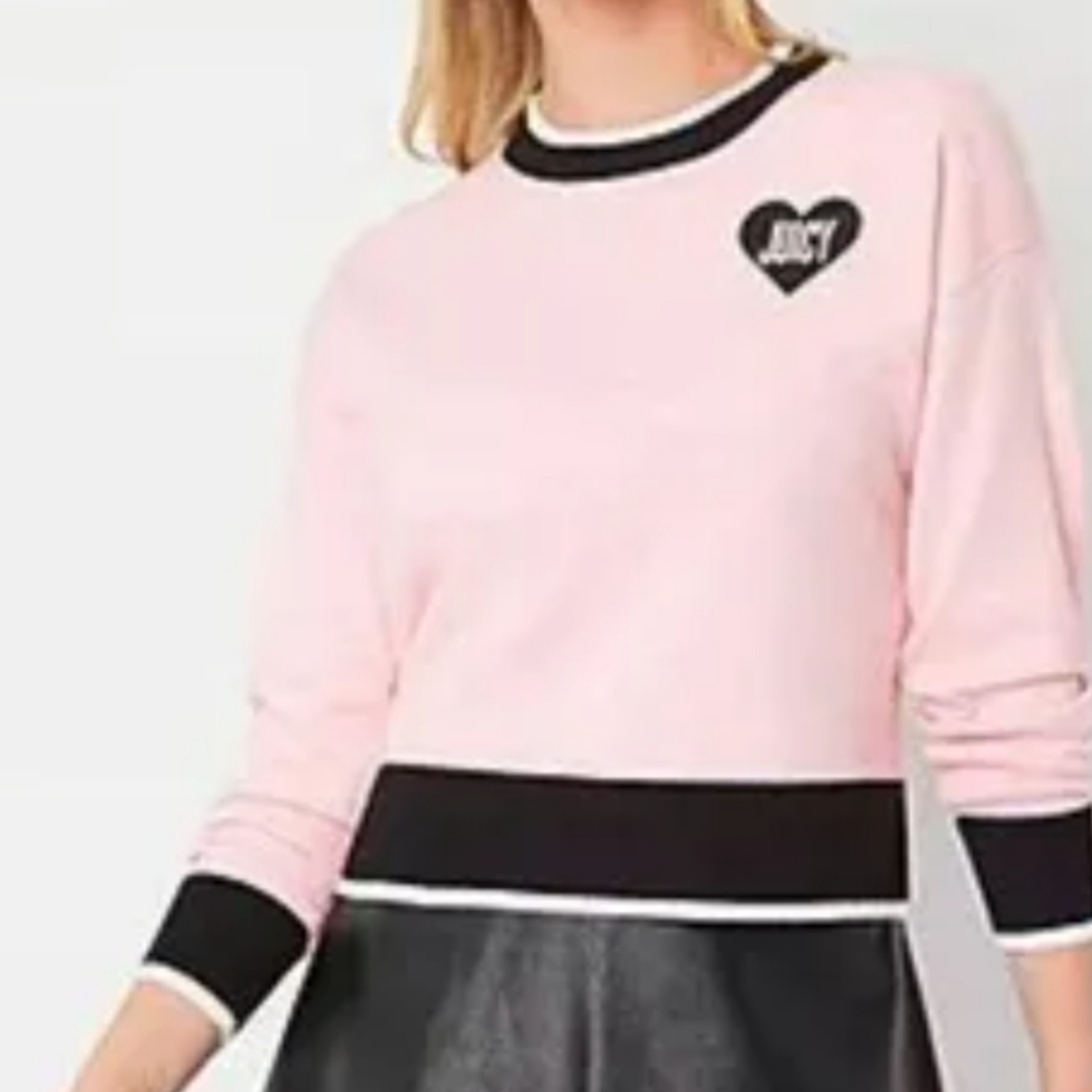 Juicy couture pink sweater sz L